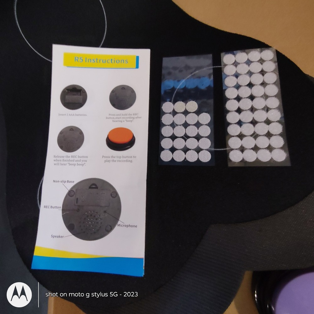 Ribosy Dog Speech Training 6 Buzzer Set