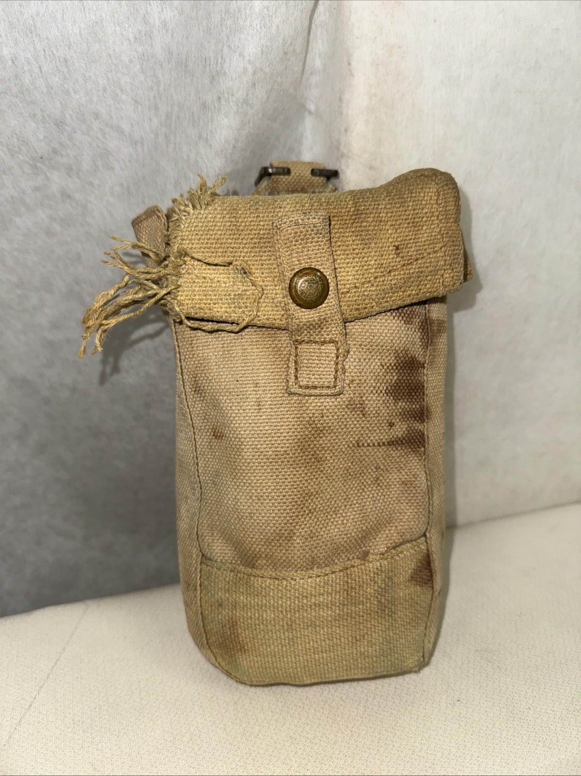 Original WW2 British Army 37 stamps Webbing MT Pouch ORIGINAL  1940’s