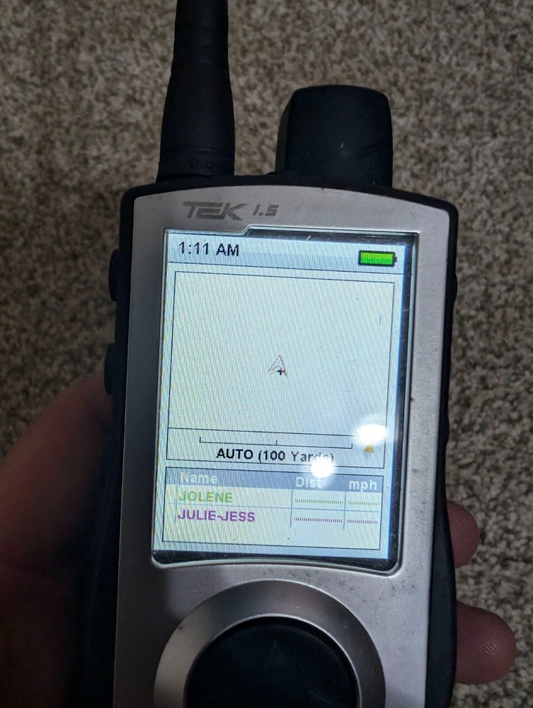 Tek dog tracking system