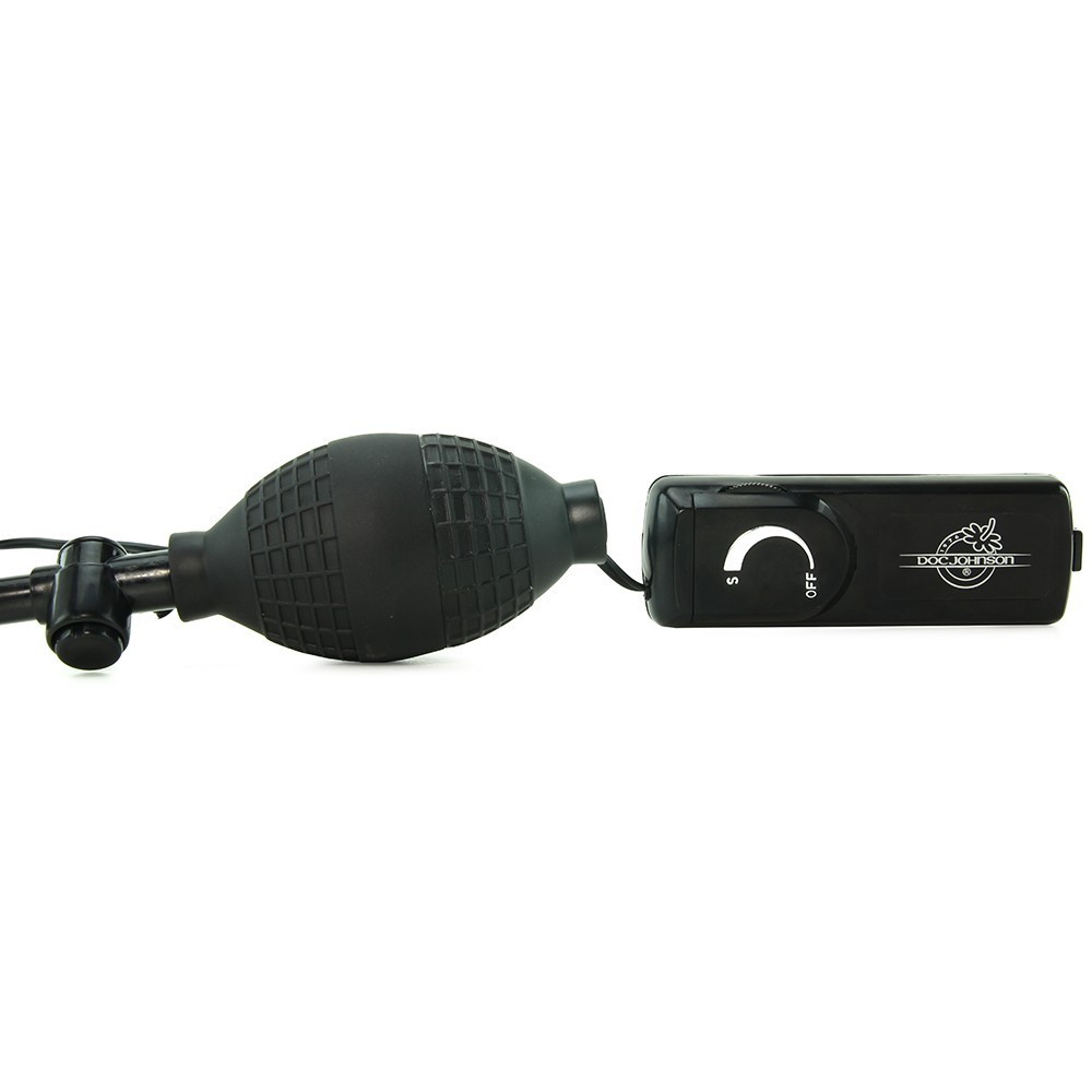 Deluxe Wonder Plug - Inflatable Vibrating Butt Plug Vibrator Expandable Vibe