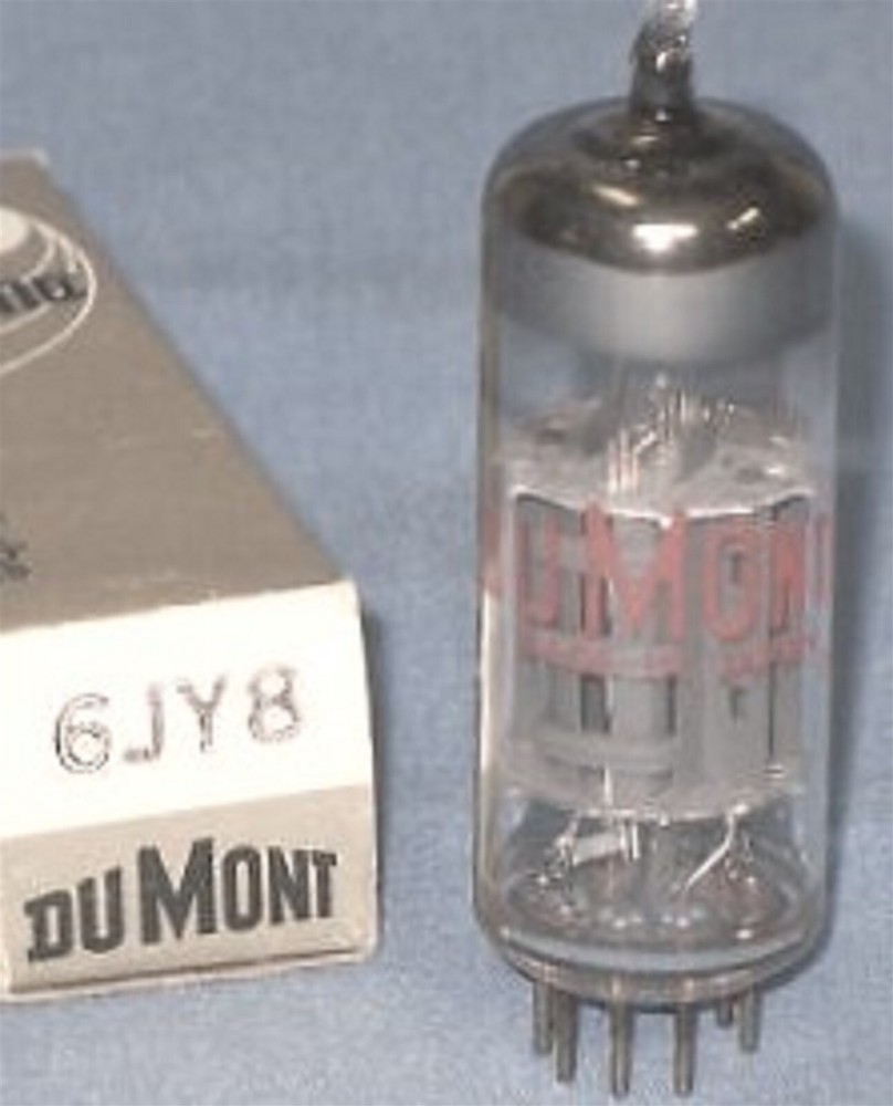 6JY8 TUBE DuMONT NIB TESTED & BOXED VINTAGE COMMERCIAL SURPLUS