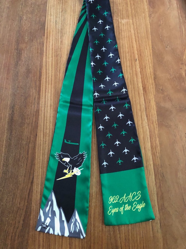 Pilot scarf 962nd AACS AWACS "Blind"