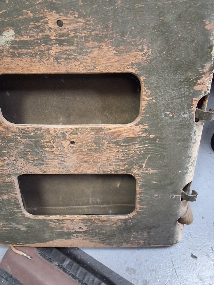 ORIGINAL WWII US ARMY M1944 EQUIPMENT AMMO CARRY PACK BOARD BACKPACK-DATED 1944