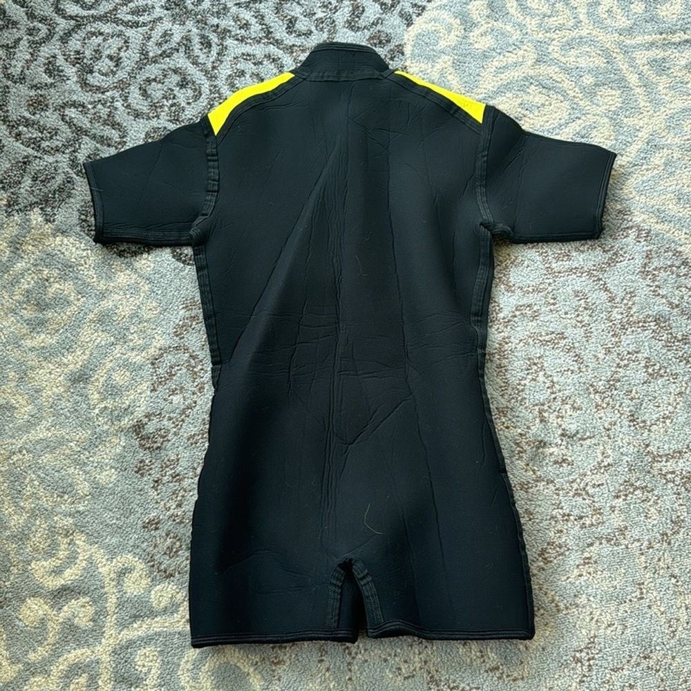 Henderson Shorty Wetsuit Black Yellow Large