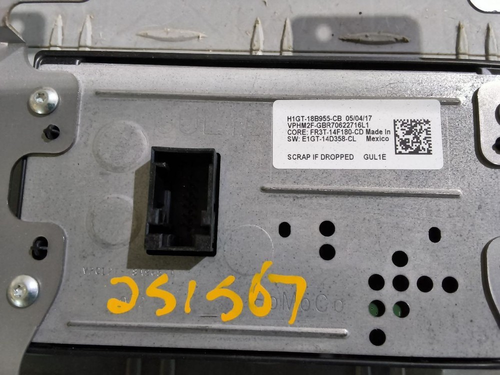 2016-2018 Ford Edge Center Dash Mounted 4.2" Display Screen