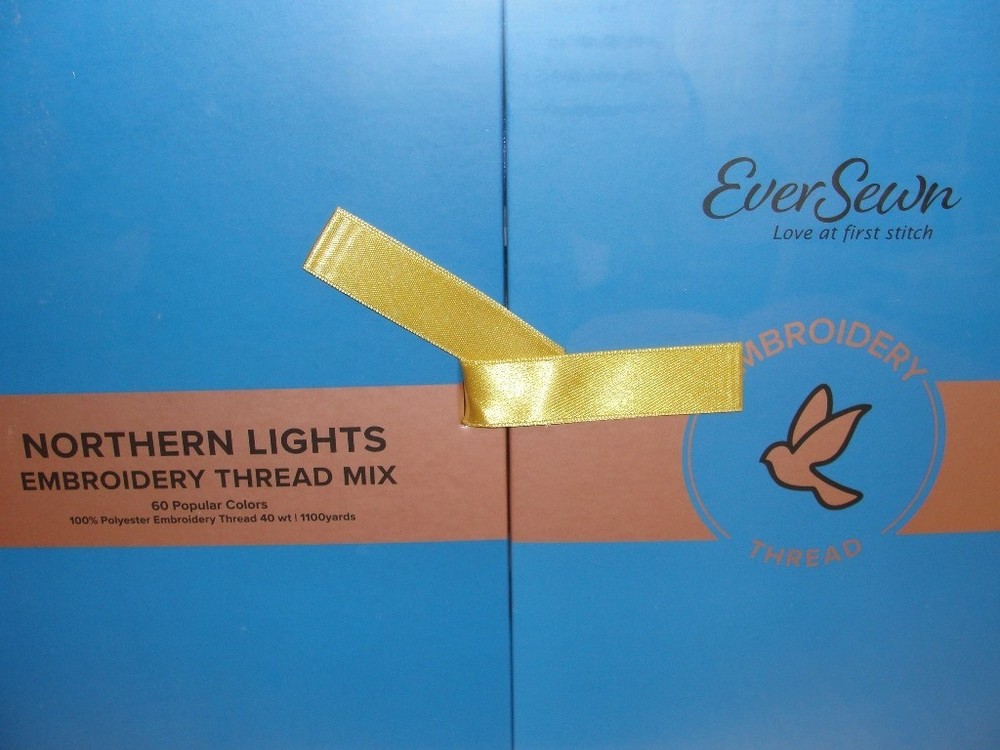 Polyester Embroidery Thread Northern Lights Kit EverSewn 60 Spools