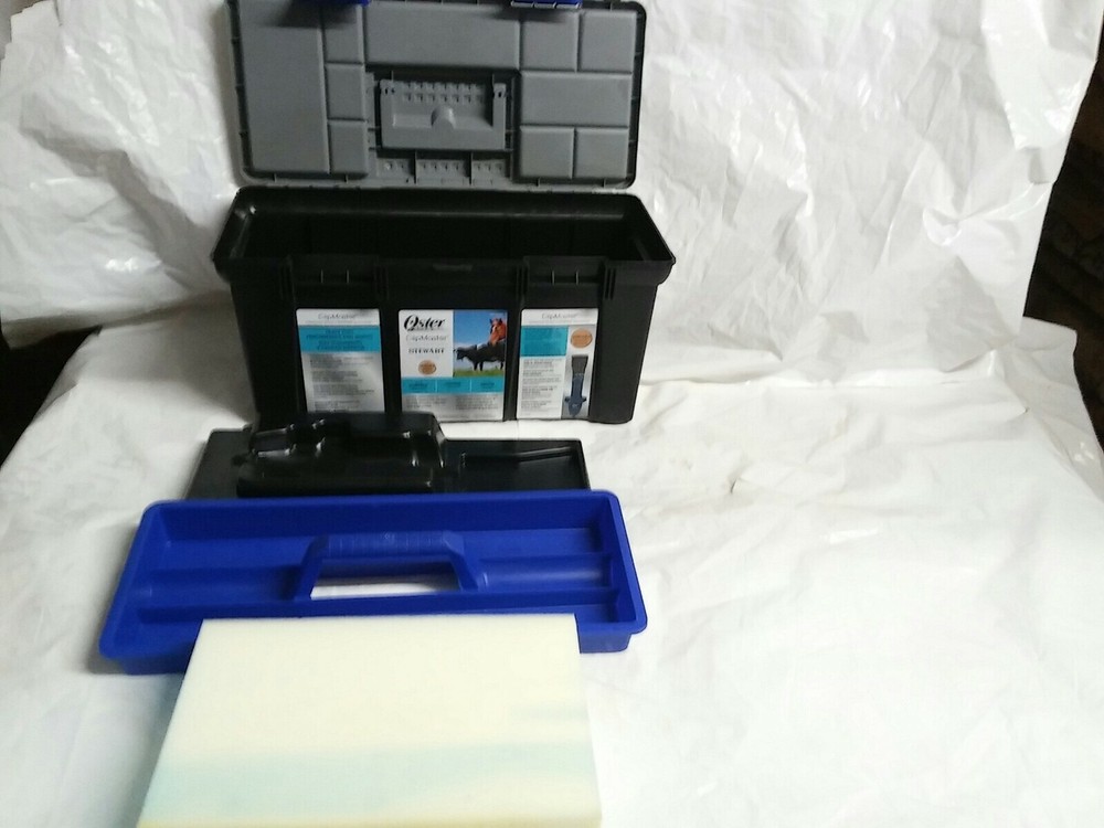 OSTER CLIPMASTER STEWART CLIPPER HERITAGE VARIABLE SPEED **BOX ONLY**READ NOTES