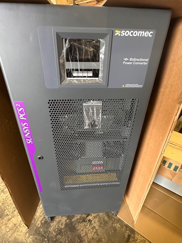 Socomec SUNSYS PCS2 power conversion for energy storage.