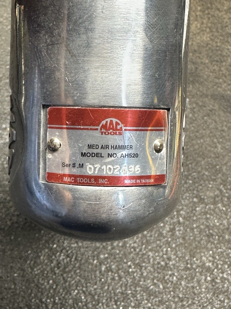 Mac Tools Medium-Barrel .401-Shank Air Hammer 3000 BPM