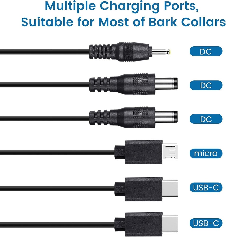 Durable 3.3 ft USB Charger for Bousnic Dog Collars – Multi-Compatible Solution