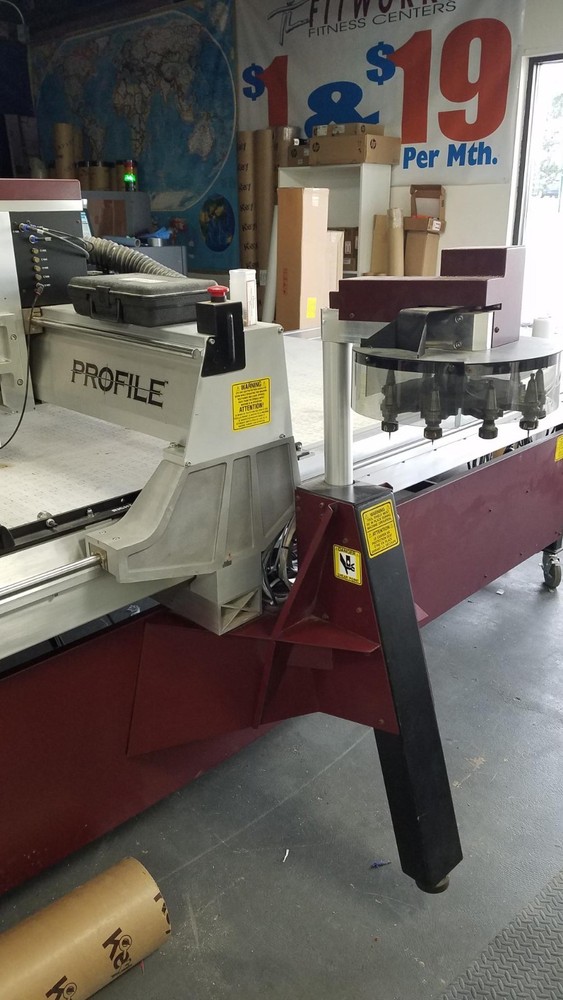 Gerber Profile 4x8 router table