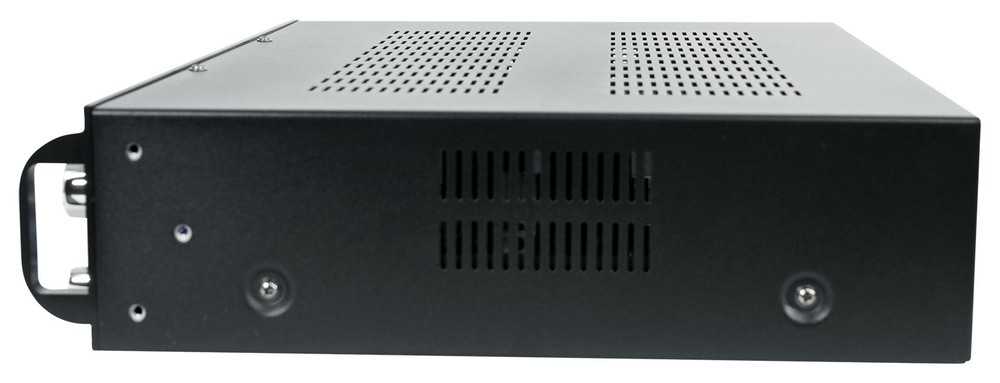 Home Theater Bluetooth Receiver+Equalizer EQ+(4) 6.5" Black Ceiling Speakers