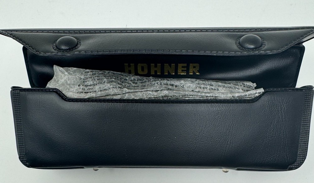 Hohner 253C Chrometta 10 Chromatic Harmonica With Case