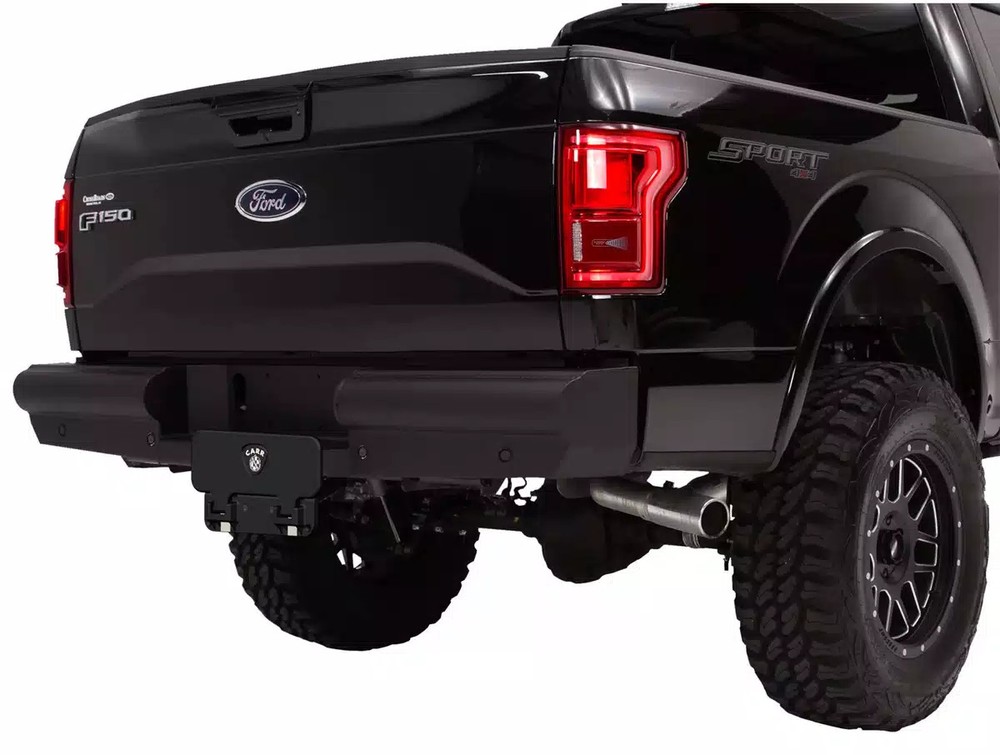 Carr 190011 Mega Step Hitch Mount Black 190011