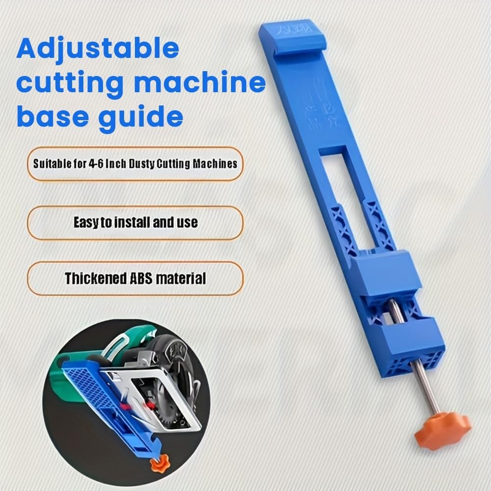 Adjustable Circular Saw Guide Rail for Precision Wood Cutting & Milling Tasks