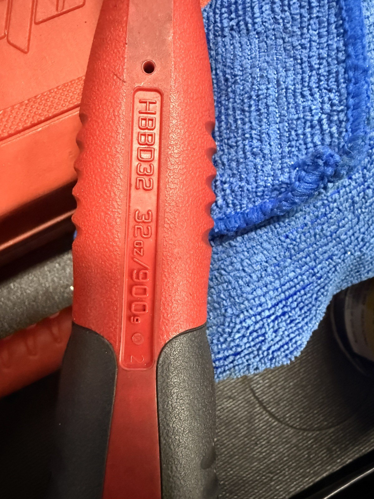 Snap-On HBBD32 Ball Peen Hammer (Red) Good Overall Condition