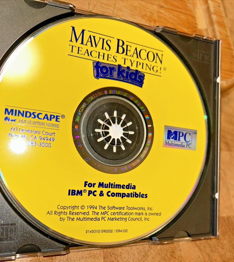 Typing for Kids PC CD children learn computer keyboard techniques type accurate!