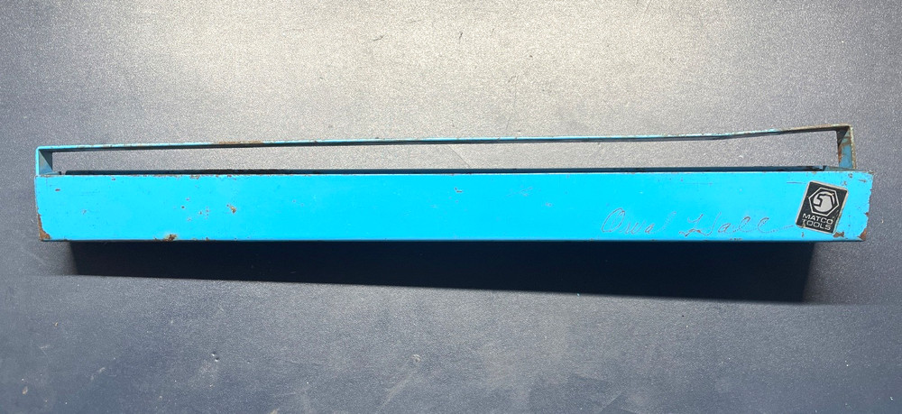 MATCO TOOLS 15-1/4" Blue Shallow Socket Tray Carrier