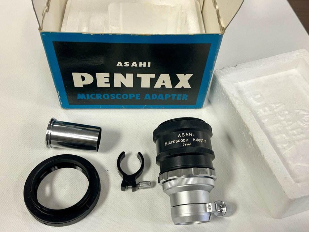 Asahi Optical Co Ltd Japan Microscope Adapter for Pentax camera body mount