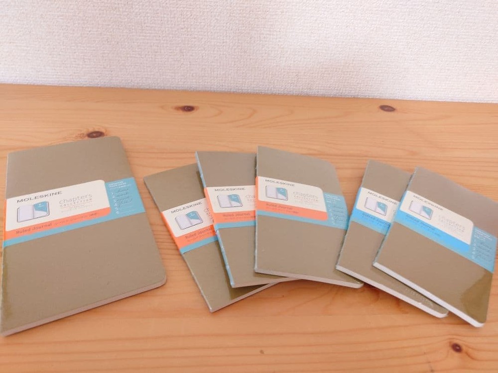 MOLESKINE Chapters Collection 6book set