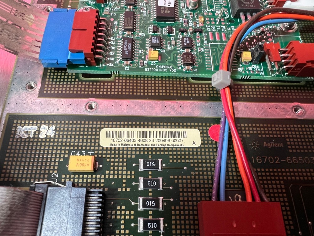 HP Agilent 16702B Logic Analysis System Screen + Board 16702-66503 REV A