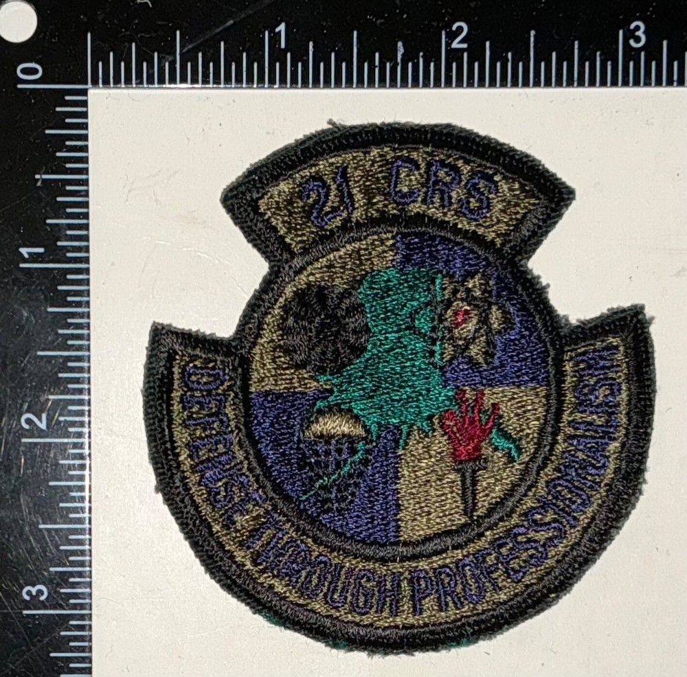 Cold War USAF US Air Force 21st Component Repair Squadron Patch
