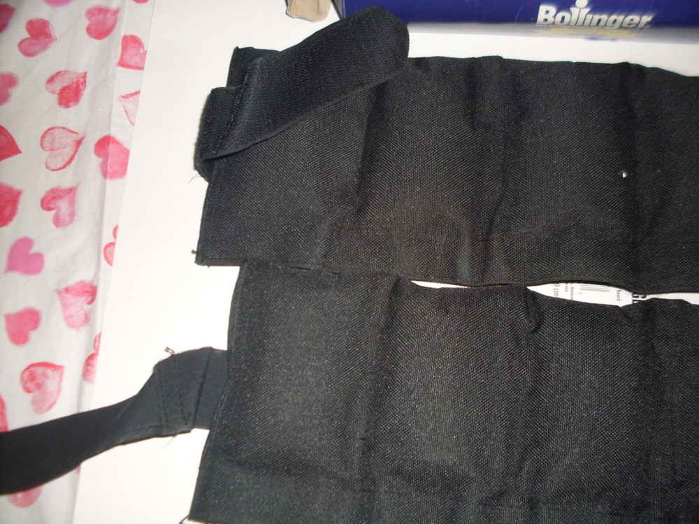 BOLLINGER Adjustable Ankle Weights, 5-Pound Pair (10 lb total)