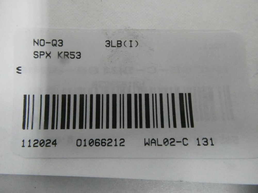 Spx KR53 3gal Plastic Reservoir Kit
