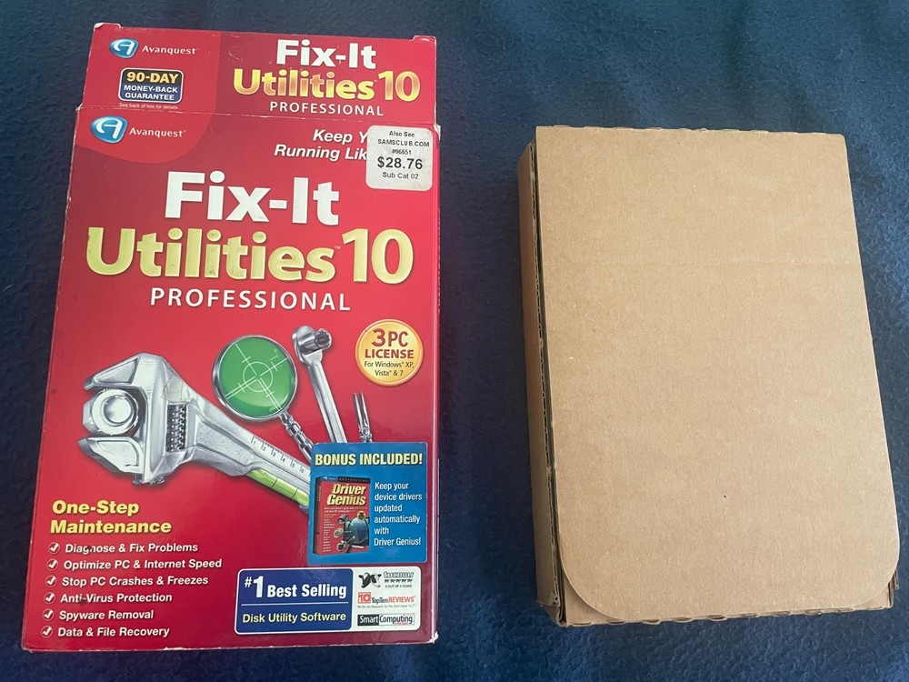 Fix-It Utilities 10 Professional PC Software N887