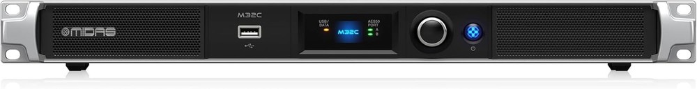 Midas M32C Digital Rack Mixer 40 Input 25 Bus Compact Stage Box for Live Install