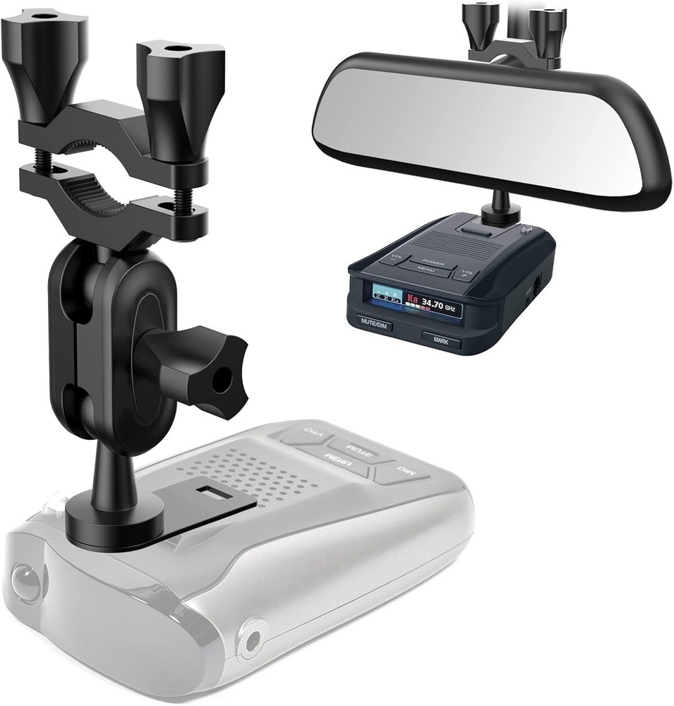 360-Degree Adjustable Radar Detector Mount for Uniden Models - Effortless Setup