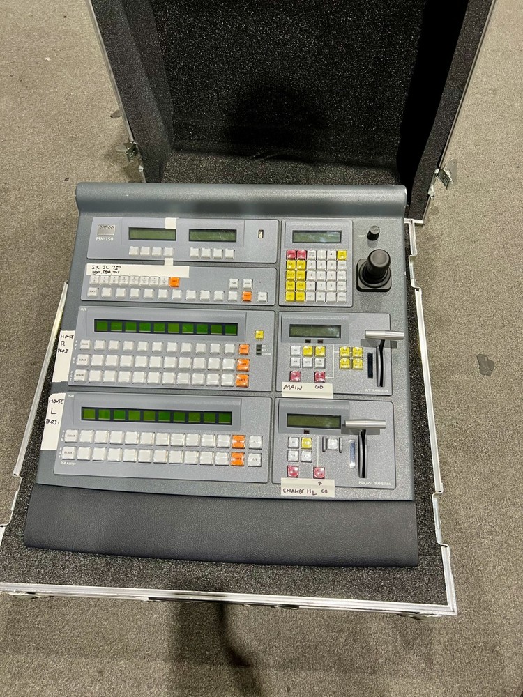 Barco FSN-1400 Video Switcher with FSN-150 Compact Controller in Case