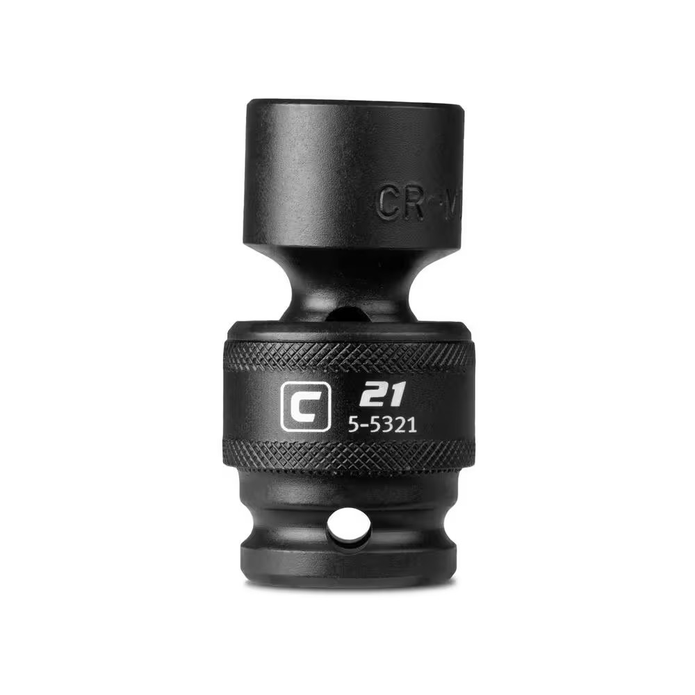 1/2 In. Drive 21 Mm Universal Impact Socket