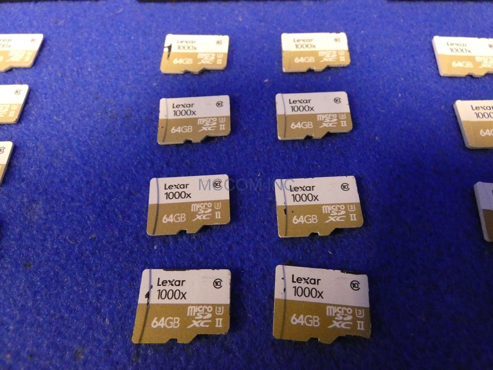 Lexar 1000x 64GB microSDXC Memory Card Qty 40