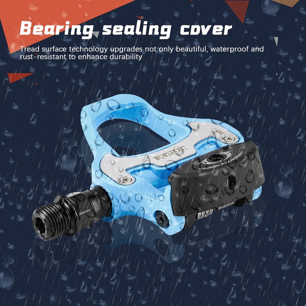 Look Road Bike Pedals Blue
