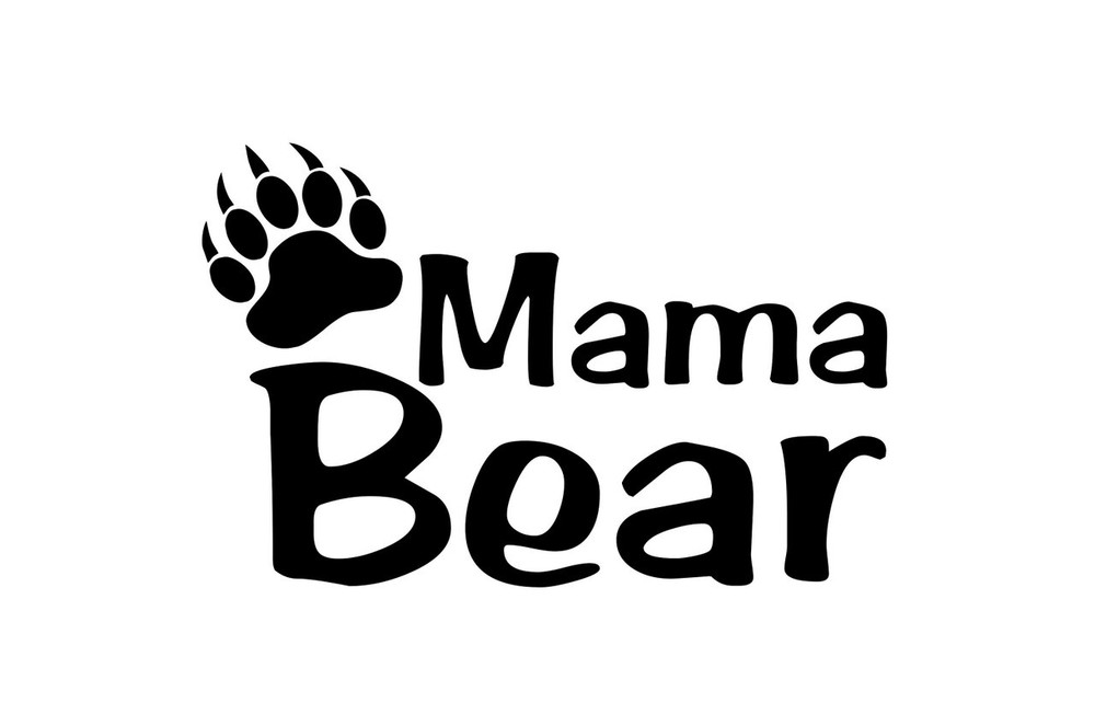 Mama Bear Vinyl Decal