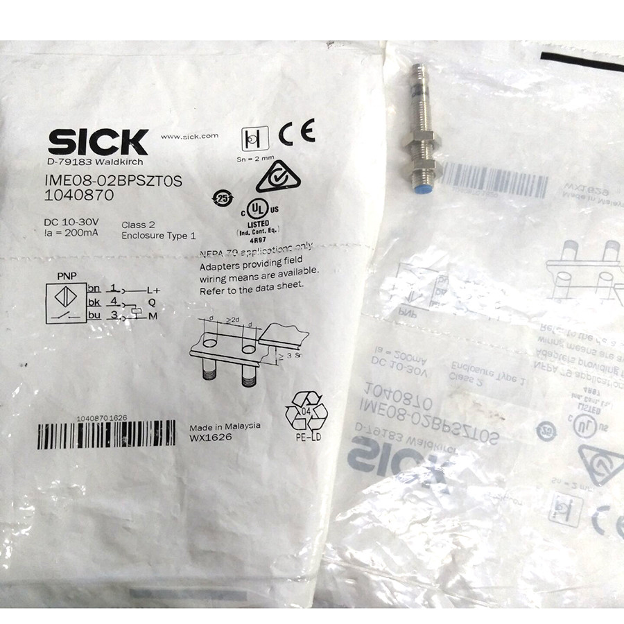 SICK IME08-02BPSZTOS Inductive Proximity Sensors,PNP,New