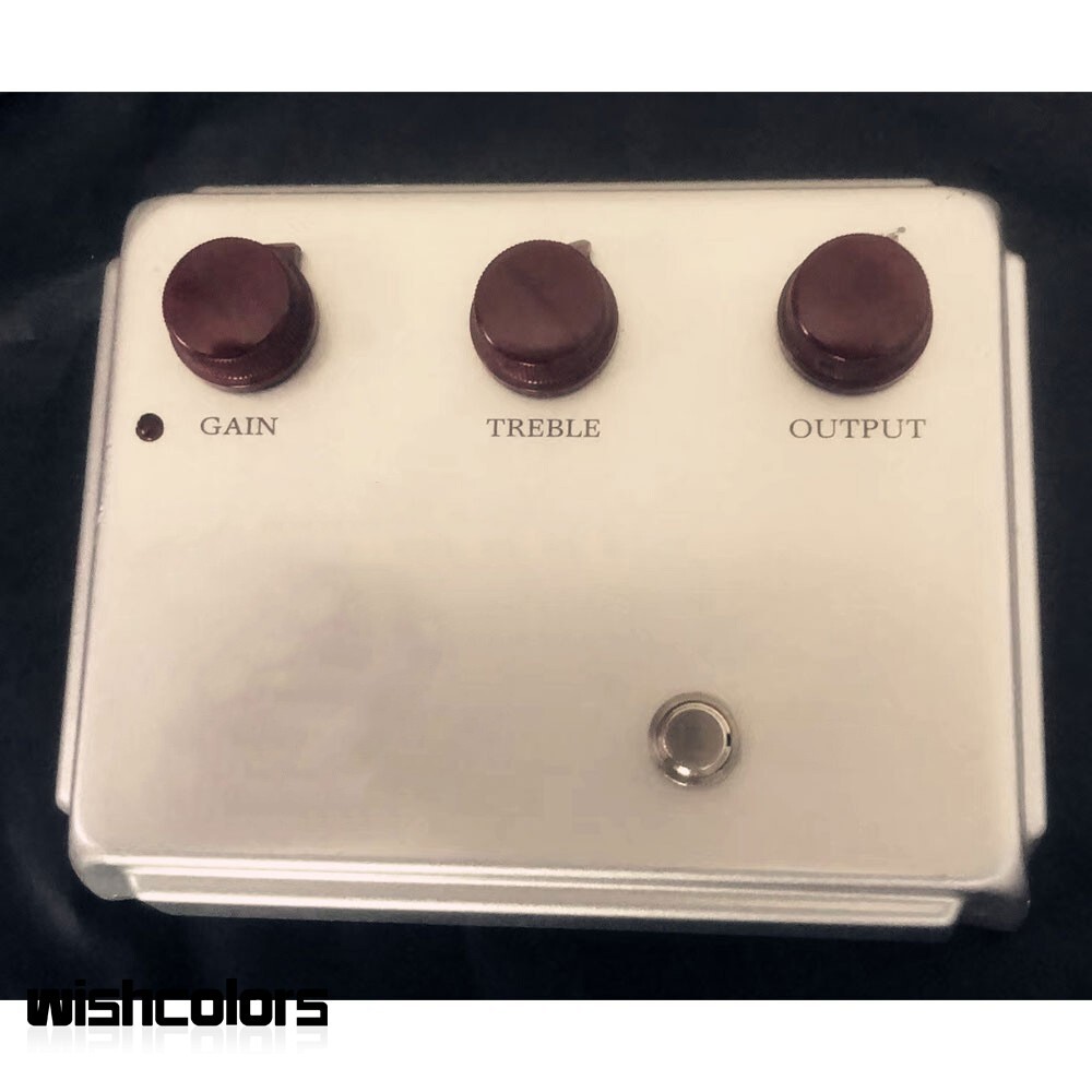 Silver Electric Guitar Effects Pedal Clone Version Single Overload Effects Pedal