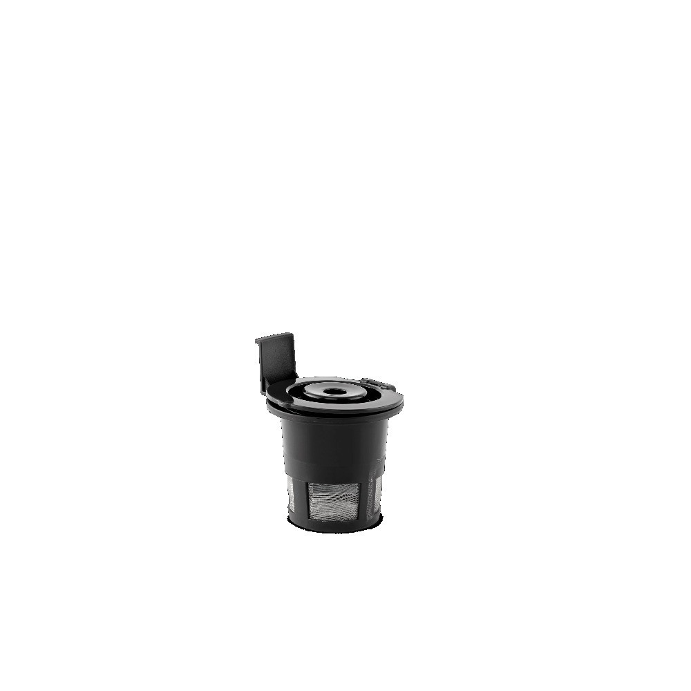 Single Serve Coffee Maker Black Matte Compact Pod Machine 1 Cup Brewer for