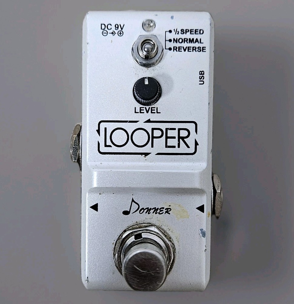 Donner EC967 Tiny Looper Guitar Effect Pedal 2010's