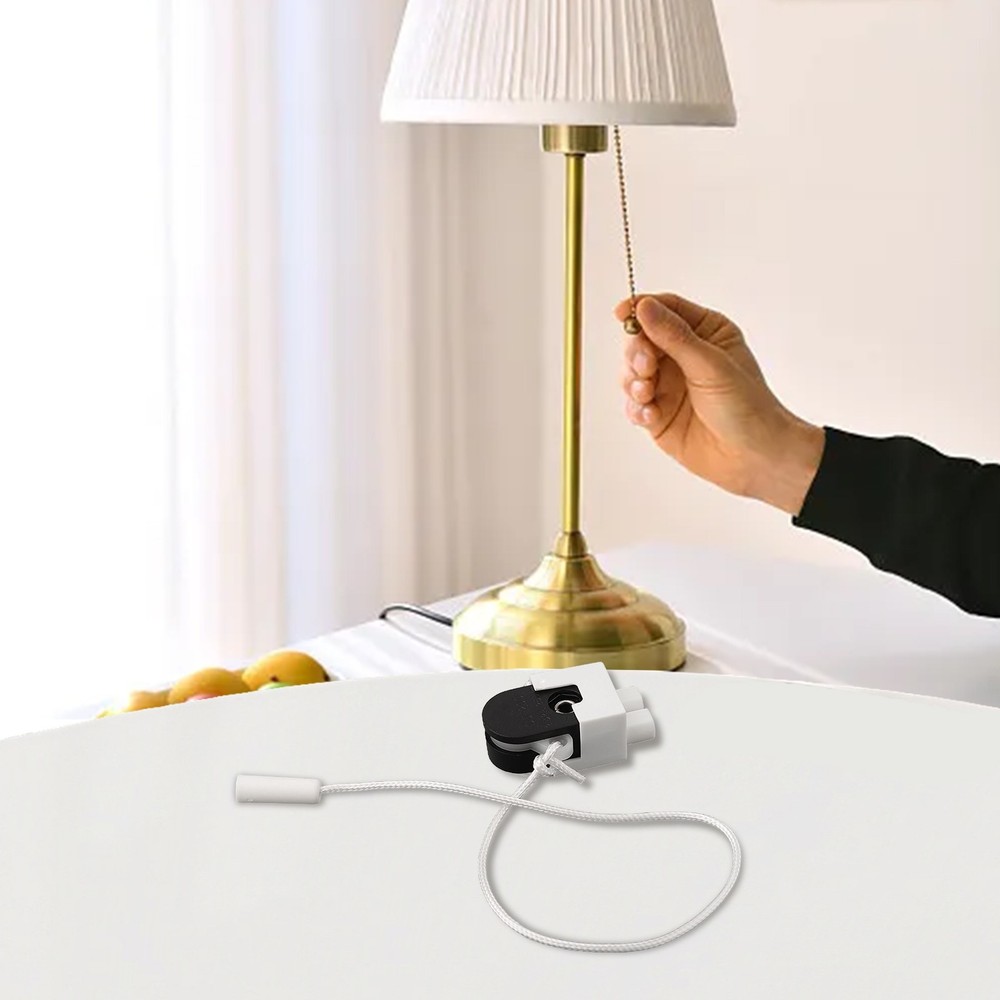 Effortlessly control your lighting with the pull cord switch for lamps