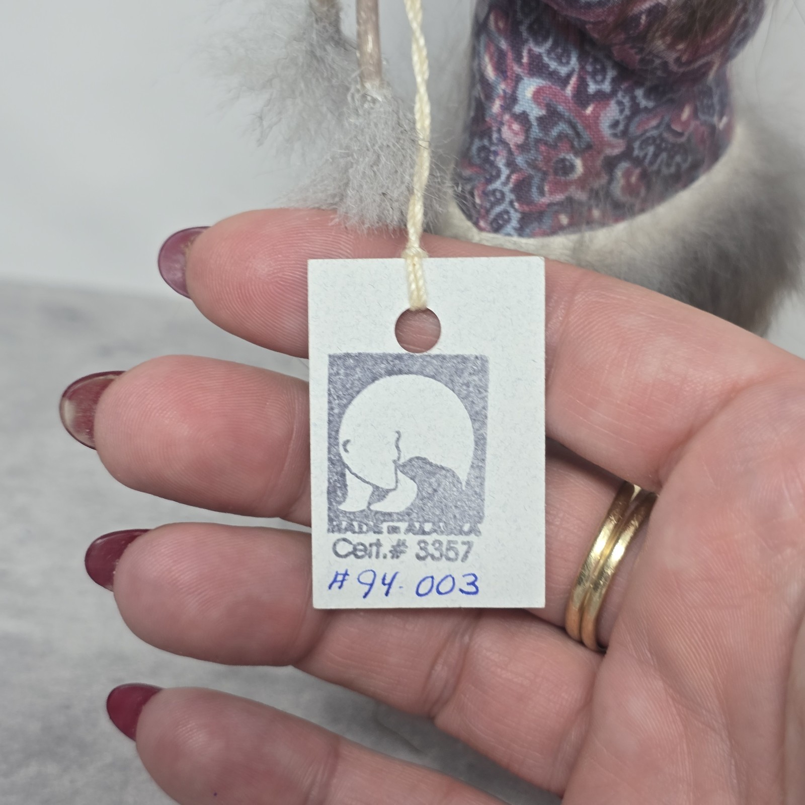 Reflection Of Alaska Artist Signed Figurine Inuit Eskimo Child With Yo Yo Toy