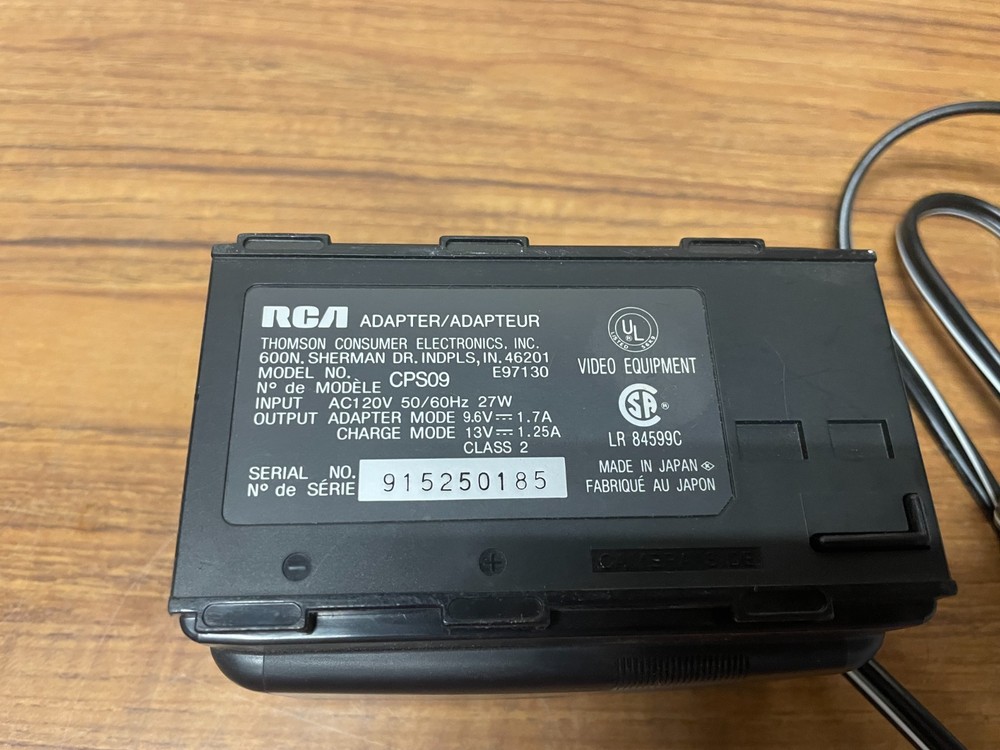 RCA Camera Power Supply CPS09 *
