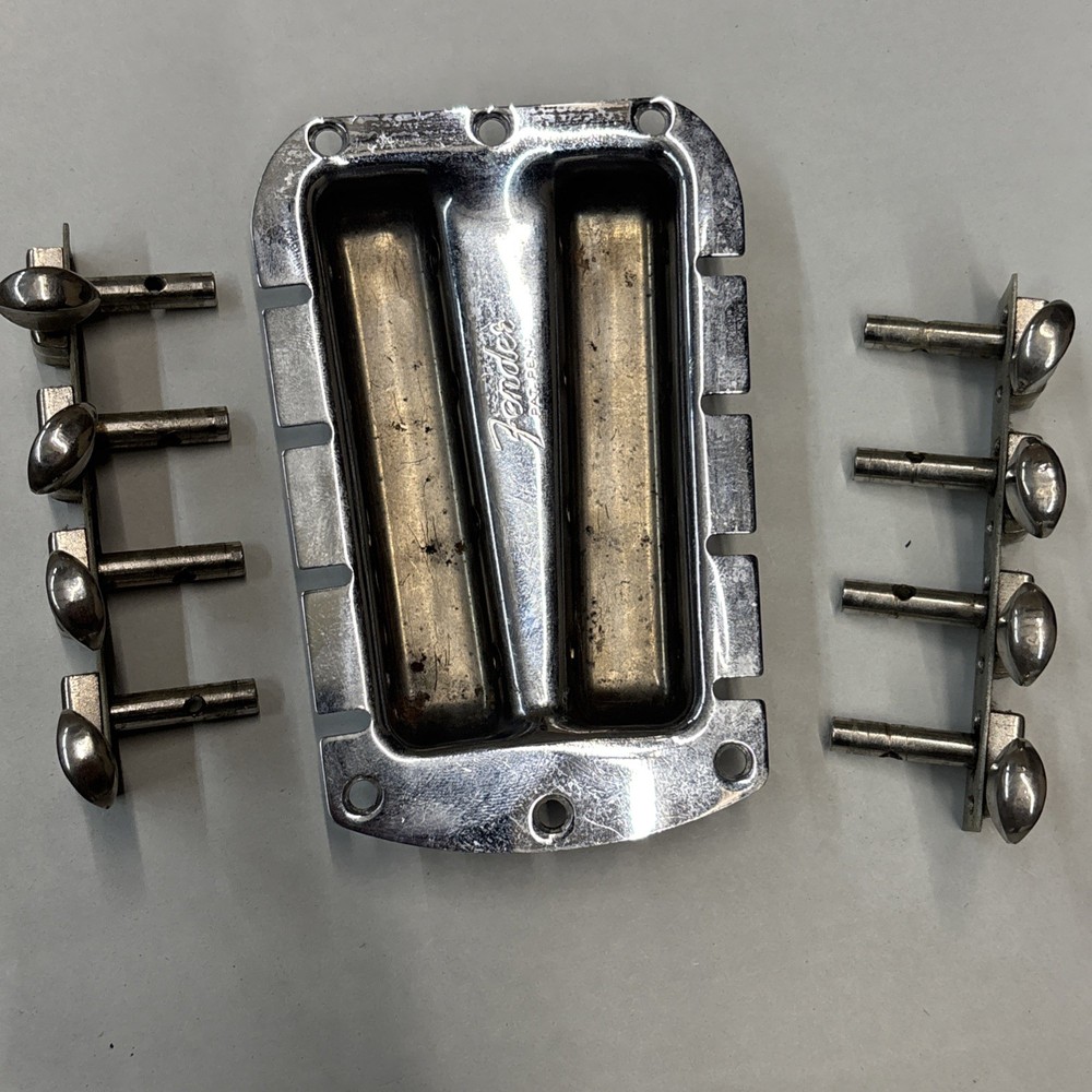 1958 - 64 Fender D8 8-string Champ Stringmaster guitar tuners pan
