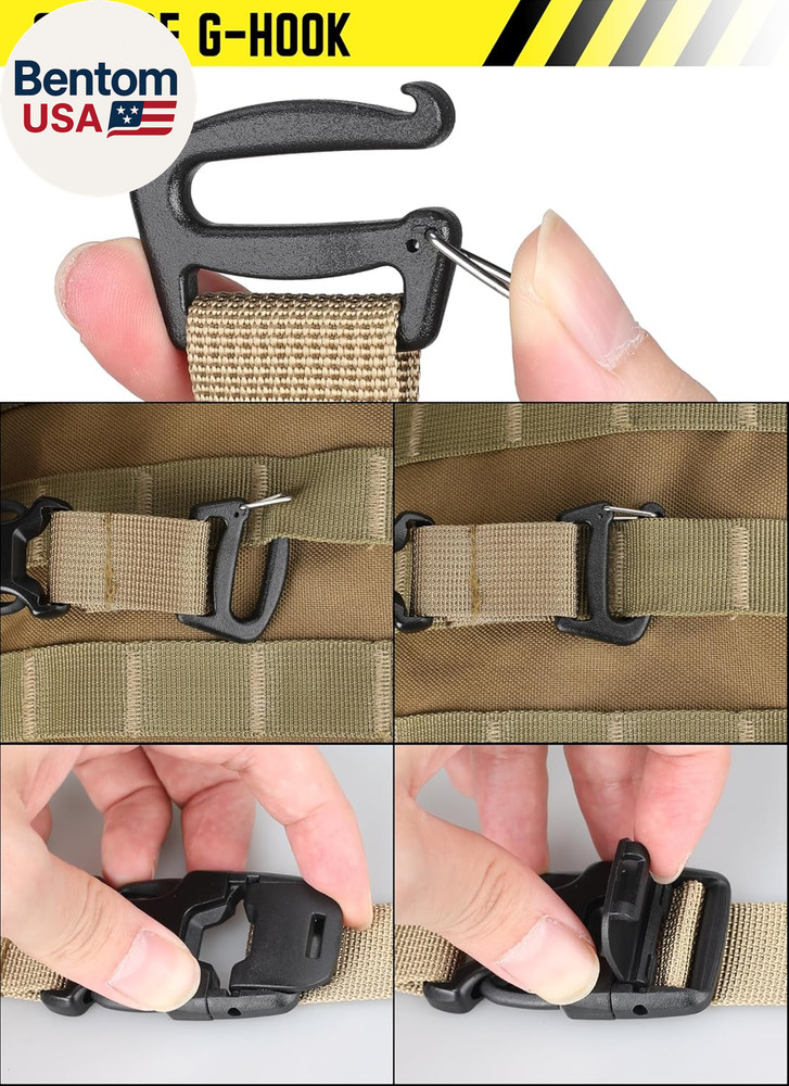Molle Backpack Straps Tactical Rush Tier System Molle Attachment for Tactical Mi