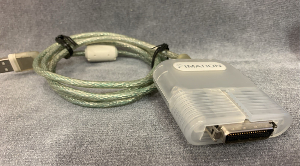 Imation SD-USB-M2 External SuperDisk (LS-120) Mac Portable USB Floppy Disk Drive