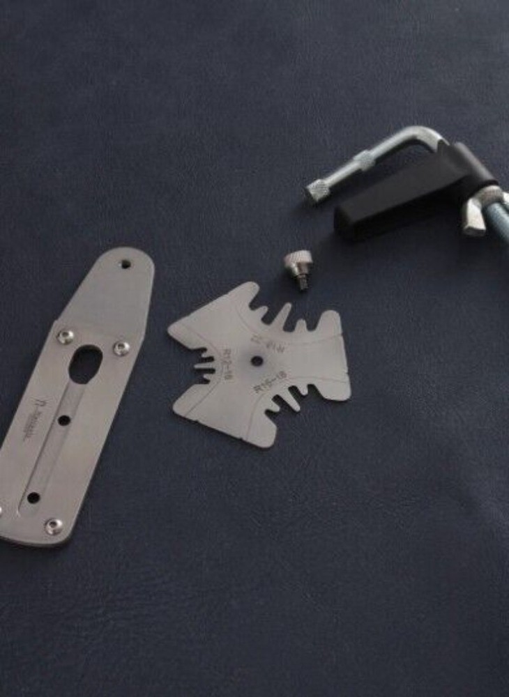 Handmade DIY Leather Zipper Tool Zipper Corner Processing Tool Leather Tools