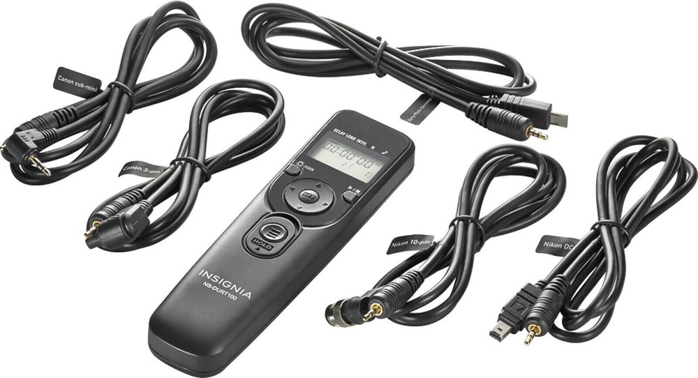NEW Insignia NS-DURT100 Universal Wired Digital Interval Timer Shutter Trigger