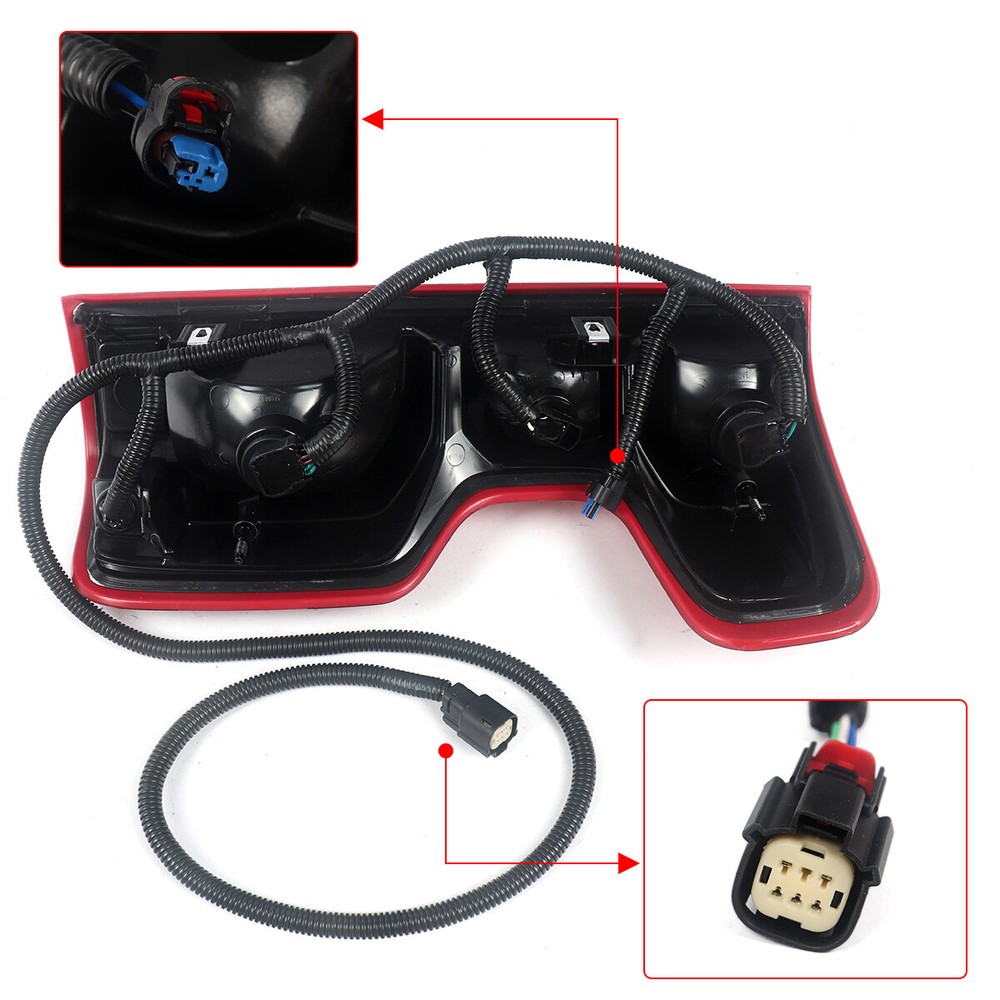 Rear Left Driver Halogen Tail Light Lamp For Chevrolet Silverado 1500 2019-2023