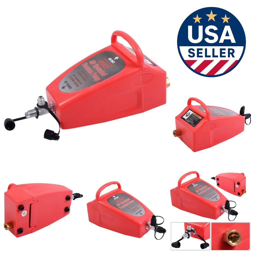 Efficient Vacuum Pump: 4.2CFM Air Operated Tool for A/C & Refrigeration